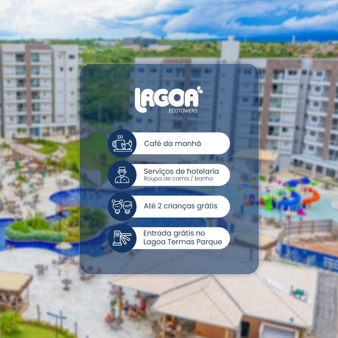 Lagoa Ecotowers Resort - Lagoa Oficial Caldas Novas Luaran gambar